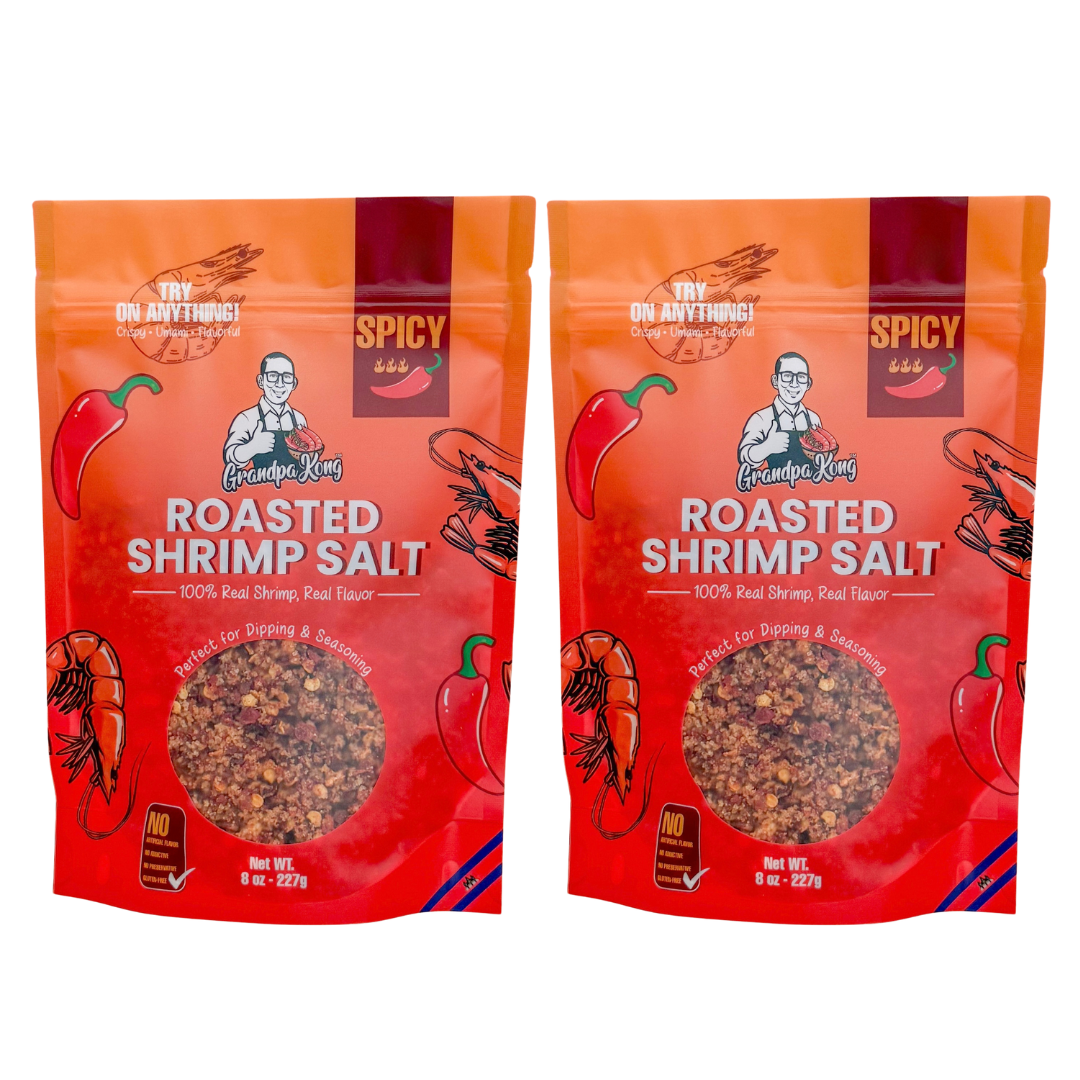PREMIUM Roasted Shrimp Salt - 2-PACK SPICY