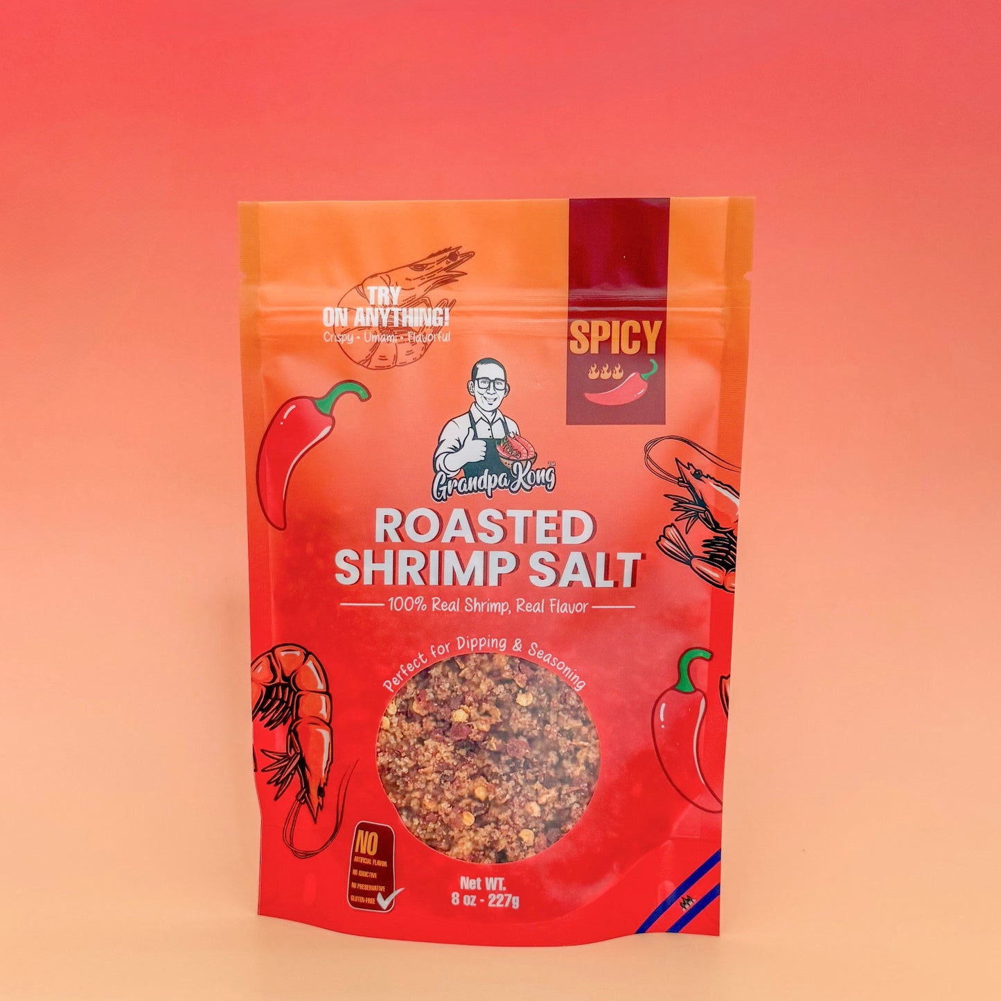 PREMIUM Roasted Shrimp Salt - SPICY