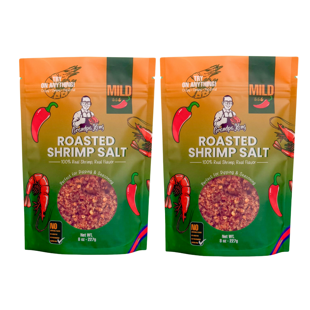 PREMIUM Roasted Shrimp Salt - 2-PACK MILD