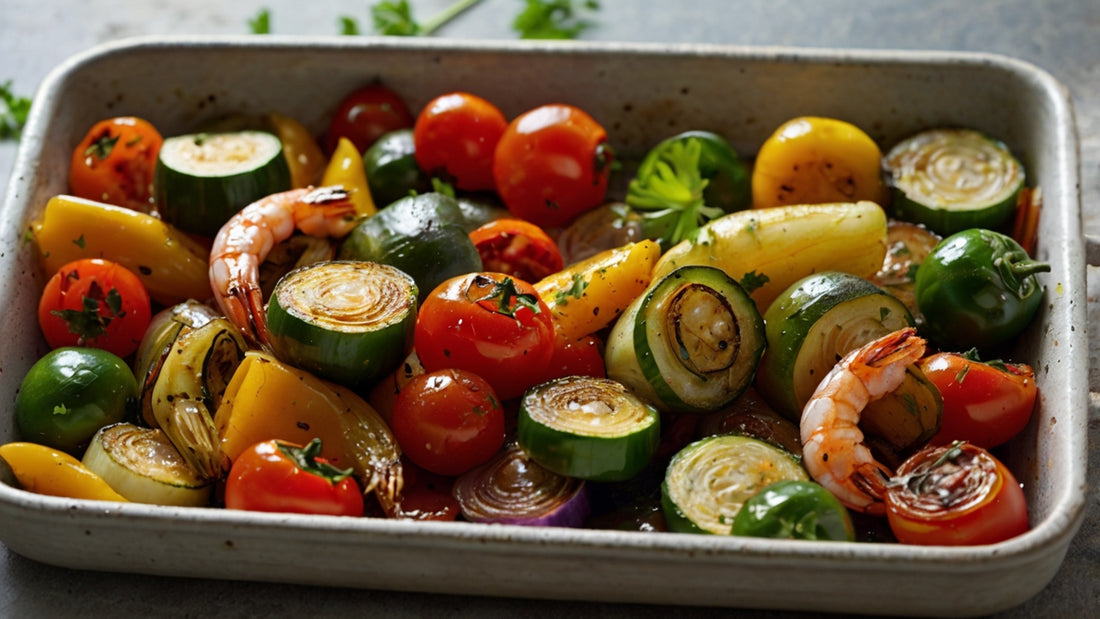 Spicy Roasted Veggies with GrandpaKong’s Roasted Shrimp Salt – A Bold, Flavorful Side Dish