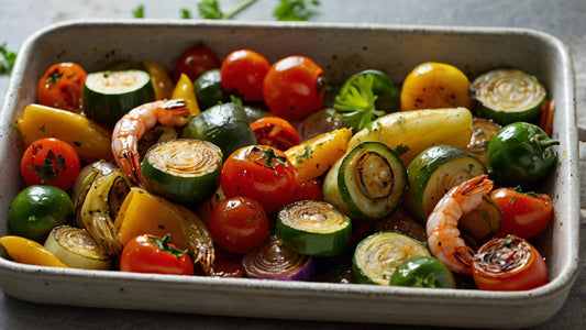 Spicy Roasted Veggies with GrandpaKong’s Roasted Shrimp Salt – A Bold, Flavorful Side Dish