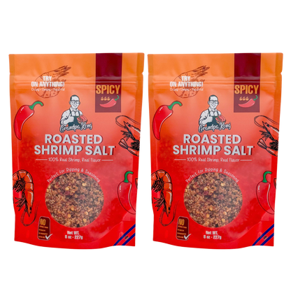 PREMIUM Roasted Shrimp Salt - 2-PACK SPICY