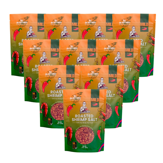 PREMIUM Roasted Shrimp Salt - 10 PACK MILD