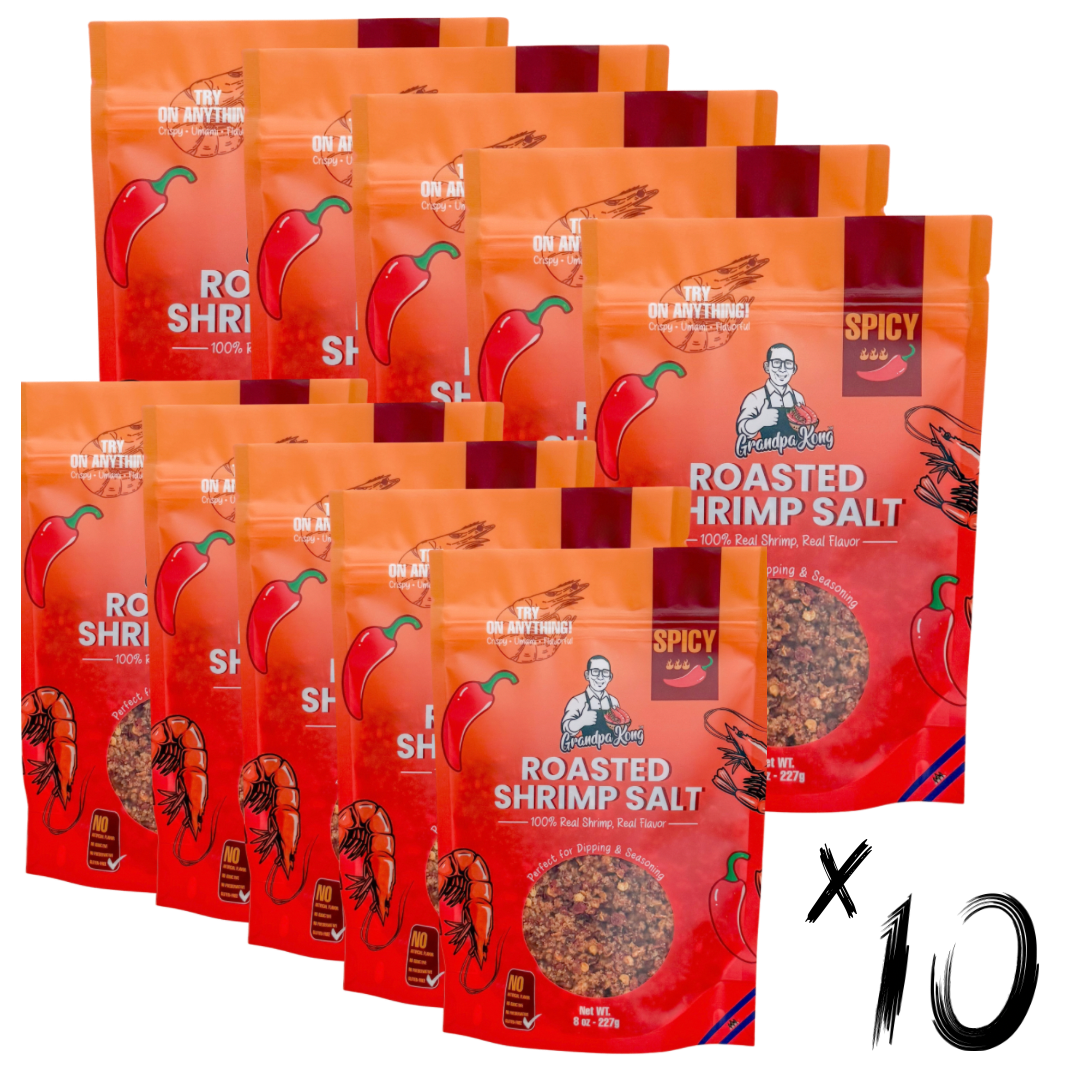 Roasted Shrimp Salt - 10 PACK SPICY🔥🔥🔥