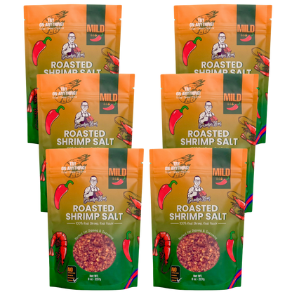 PREMIUM Roasted Shrimp Salt - 6 PACK MILD