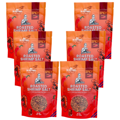 PREMIUM Roasted Shrimp Salt - 6 PACK SPICY
