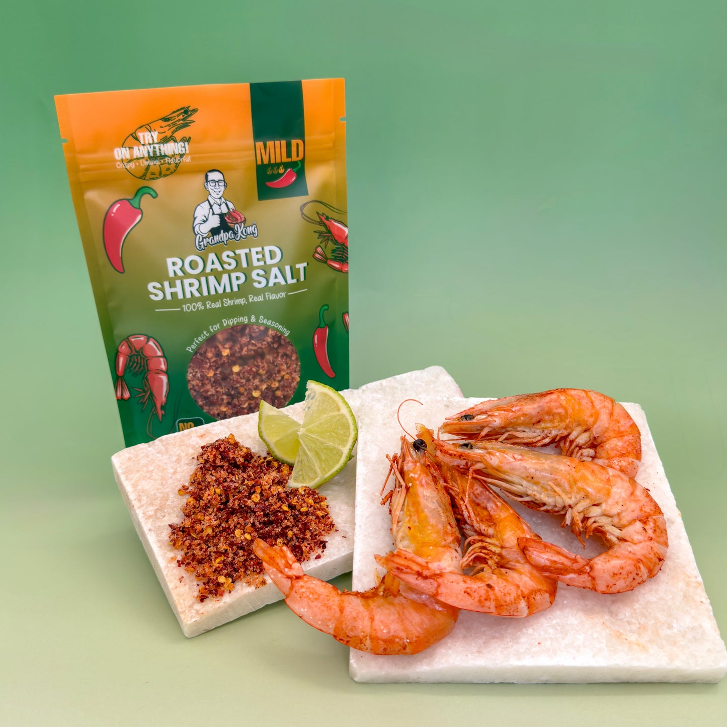 Roasted Shrimp Salt - 4 PACK MILD🔥