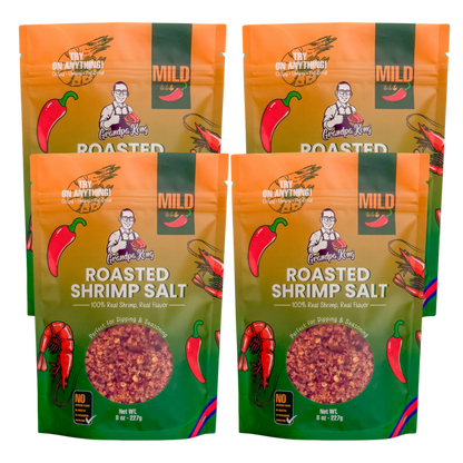 PREMIUM Roasted Shrimp Salt - 4 PACK MILD