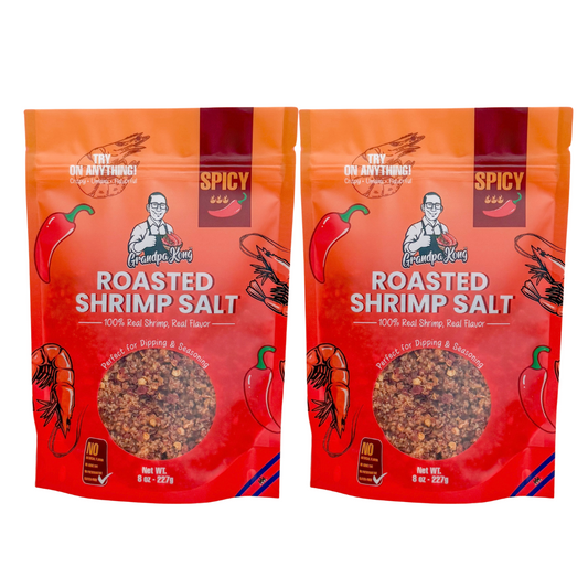 PREMIUM Roasted Shrimp Salt - 2-PACK SPICY