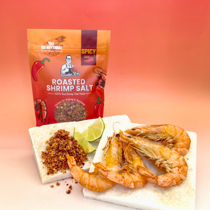PREMIUM Roasted Shrimp Salt - 2-PACK SPICY